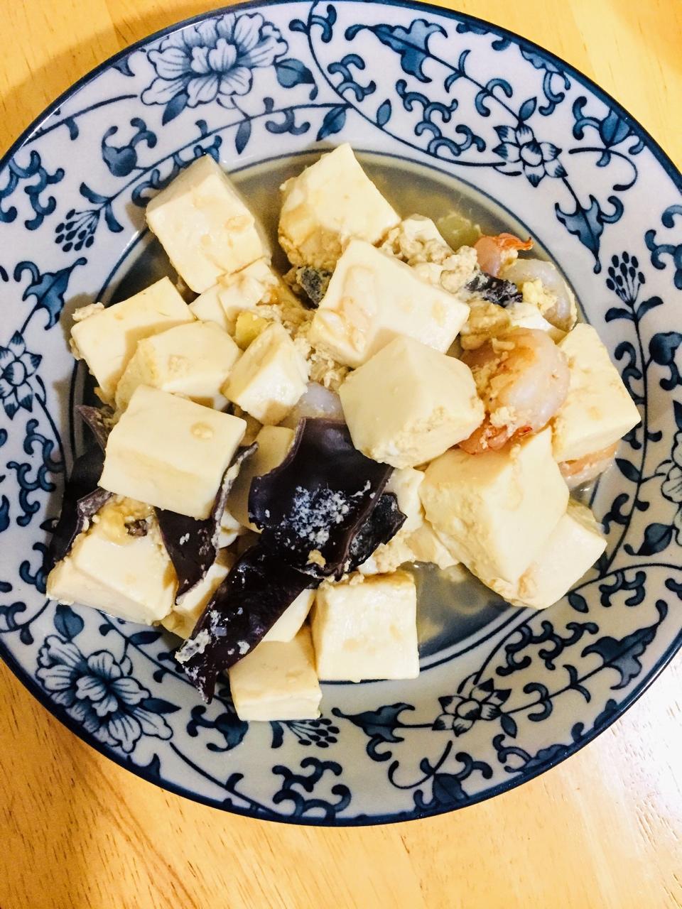 虾仁豆腐