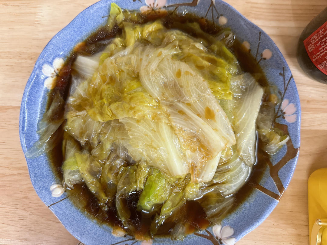 白灼西生菜