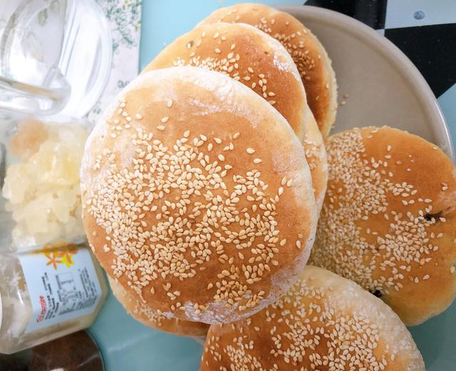 豆沙馅饼、芝麻&花生碎馅饼的做法