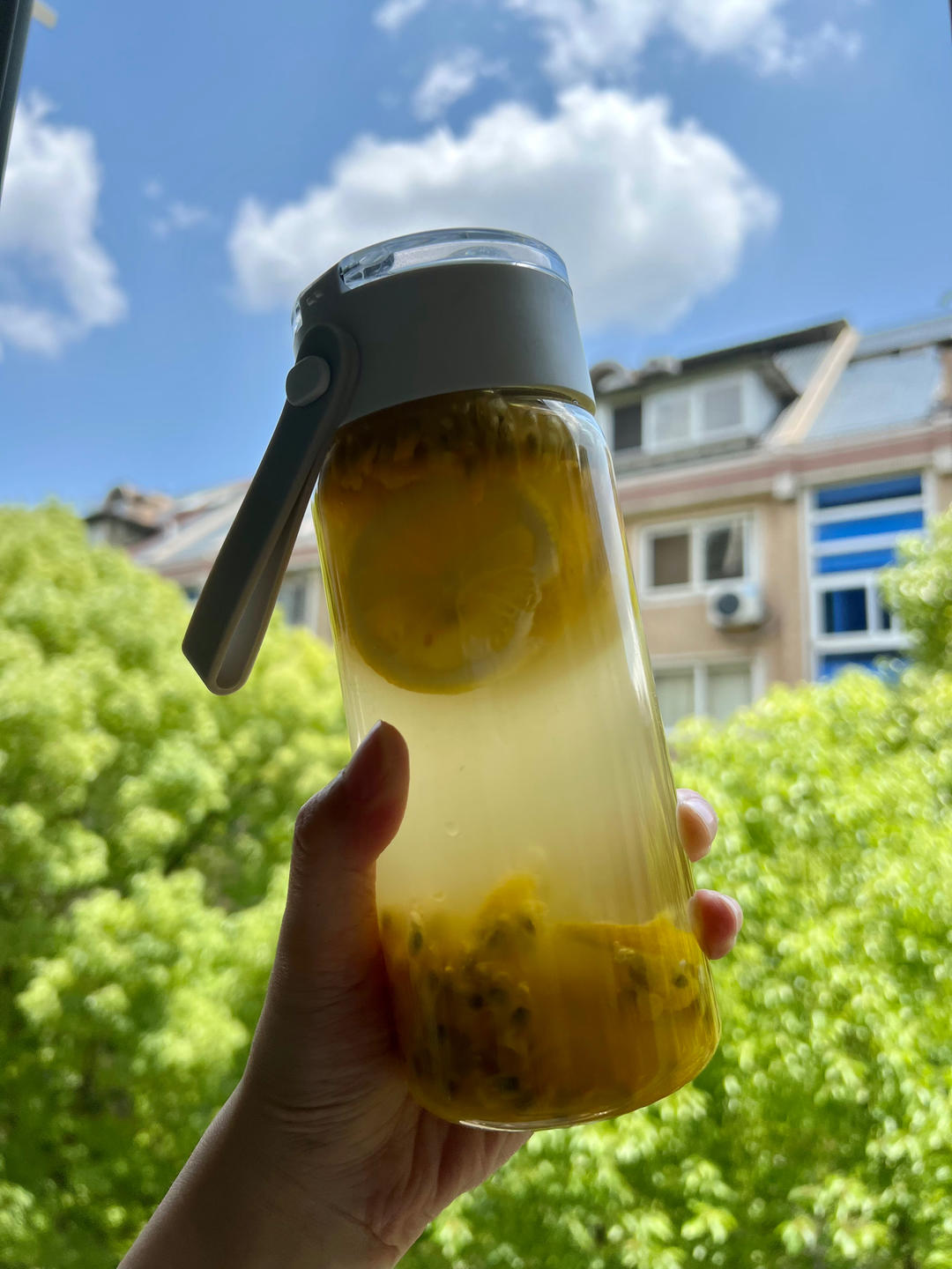 百香果柠檬水