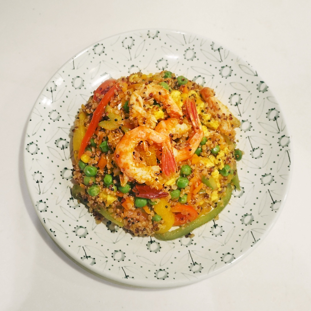 season33做的泰式红咖喱海鲜炒饭