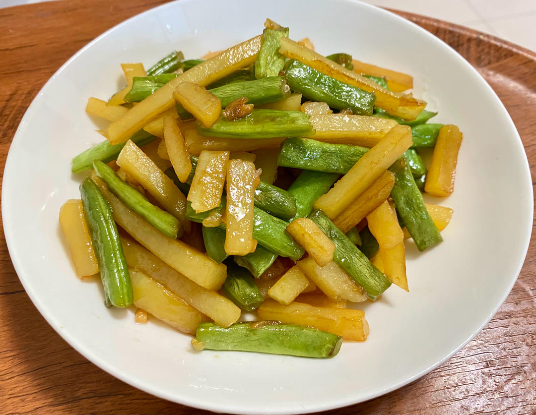 刀豆炒土豆