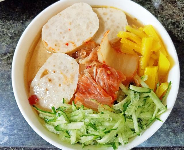 韩式高汤拌面&超鲜海带牛骨汤（不完全正宗韩式风味，带有广东味道的烙印）的做法