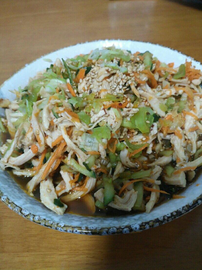 凉拌鸡胸肉