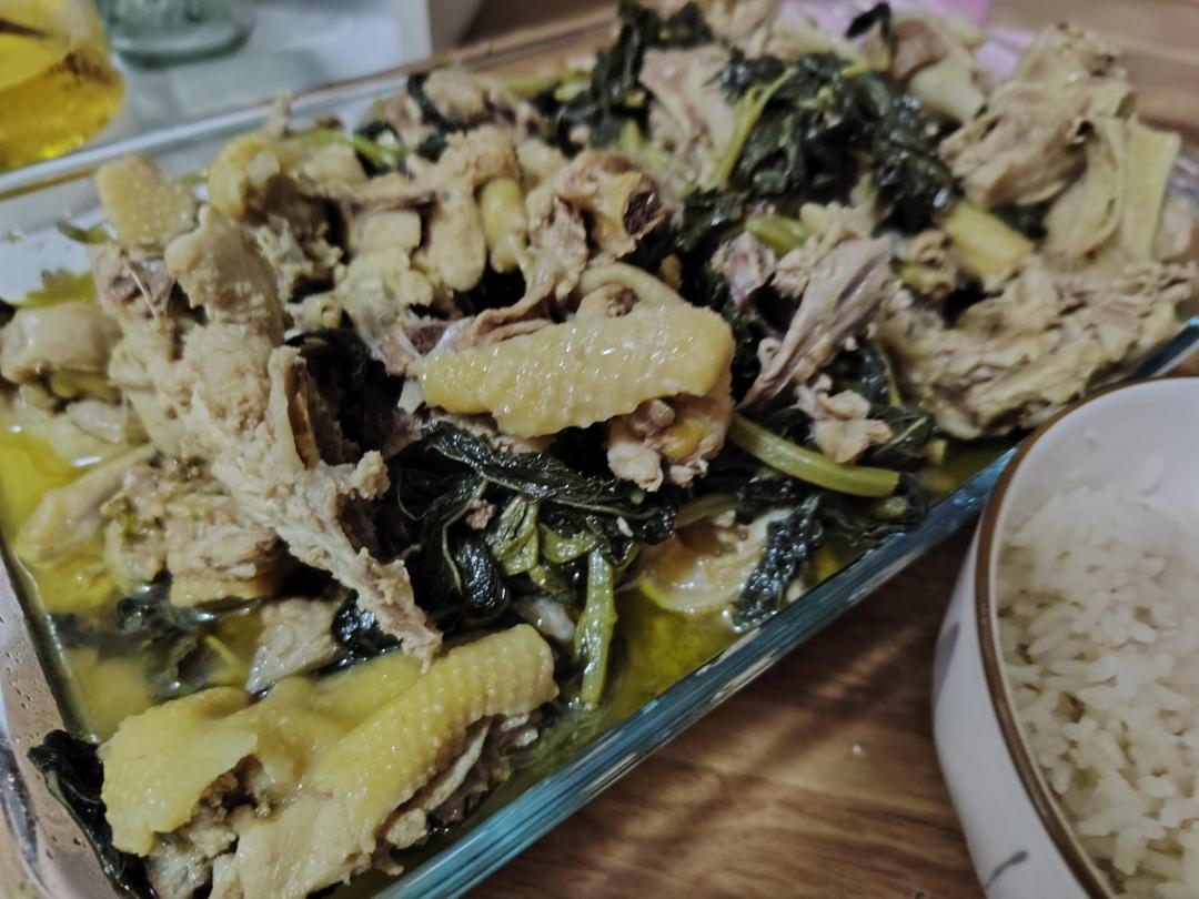 湛江名菜之薄荷鸡（不加一滴水）