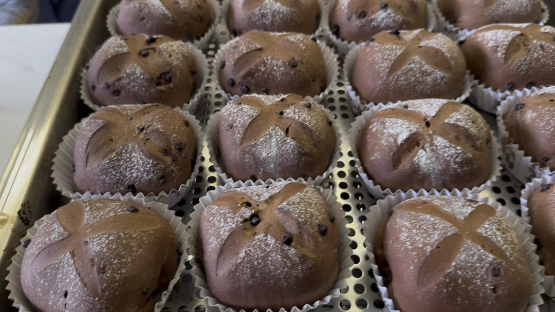 超浓郁巧克力淡奶油吐司｜无人能抵挡的美味