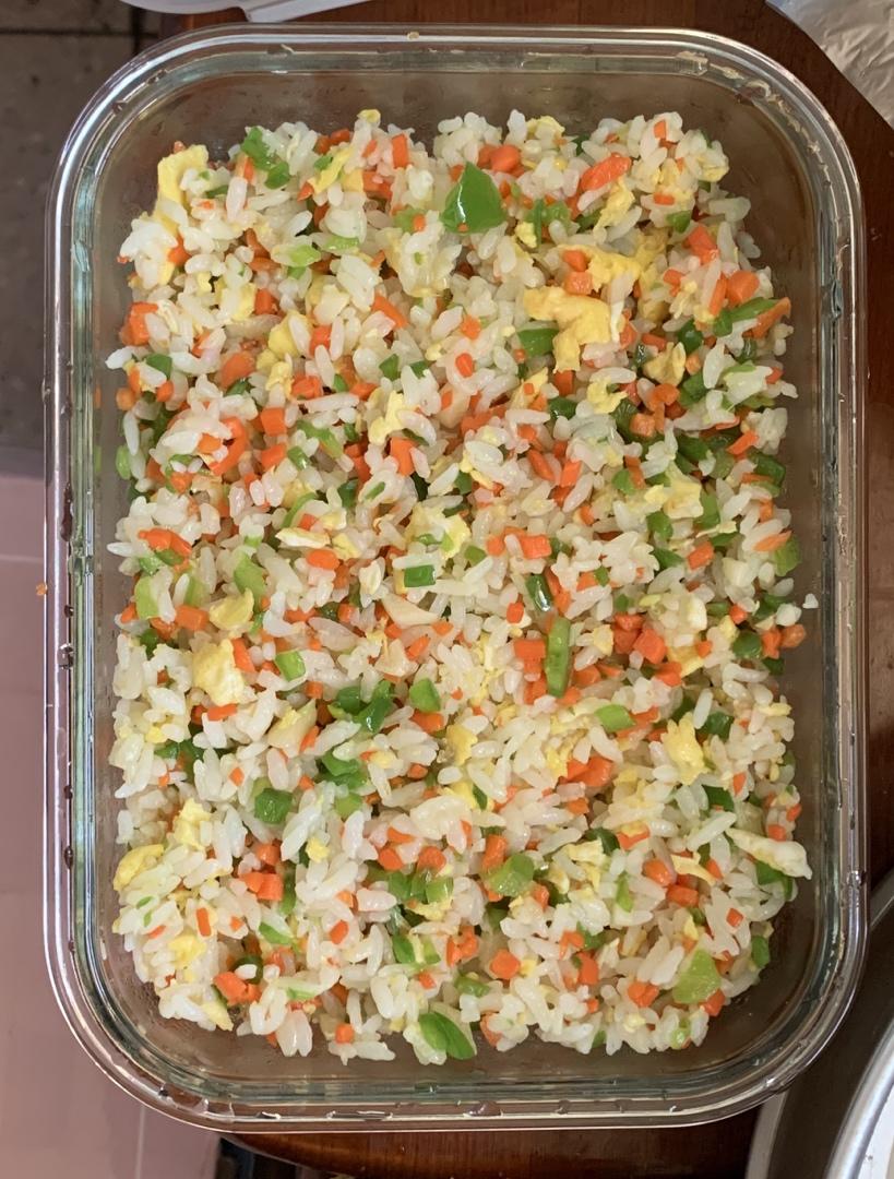 最简单的蛋炒饭