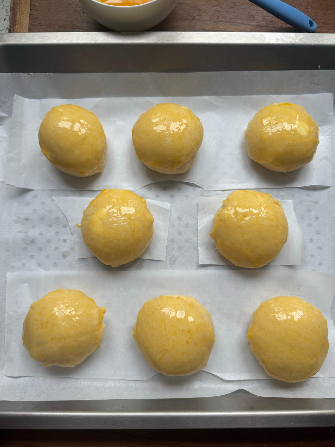 好吃到炸裂的港式菠萝包（附带制作酥皮的小视频）