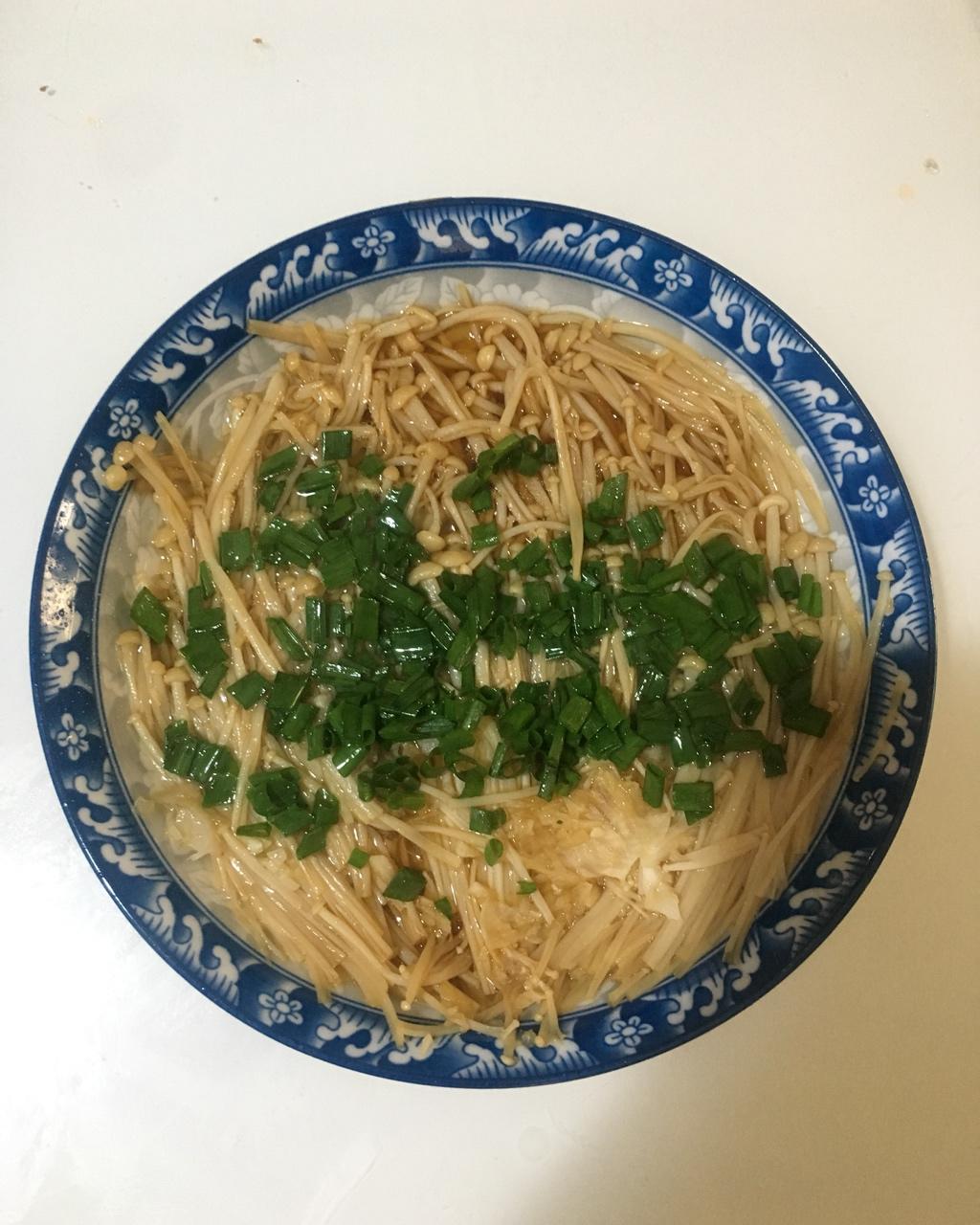 蚝油金针菇