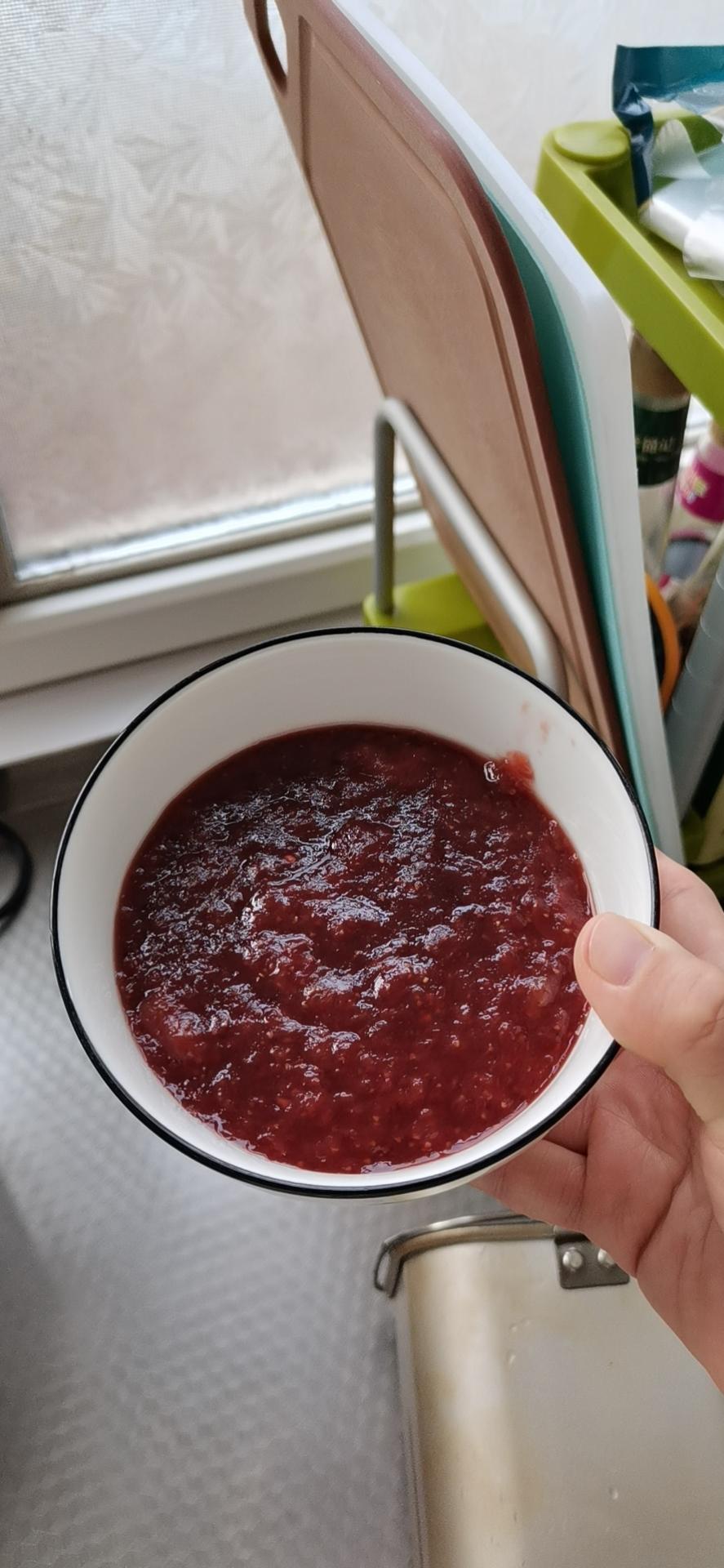 自制无添加草莓酱（面包机版本）