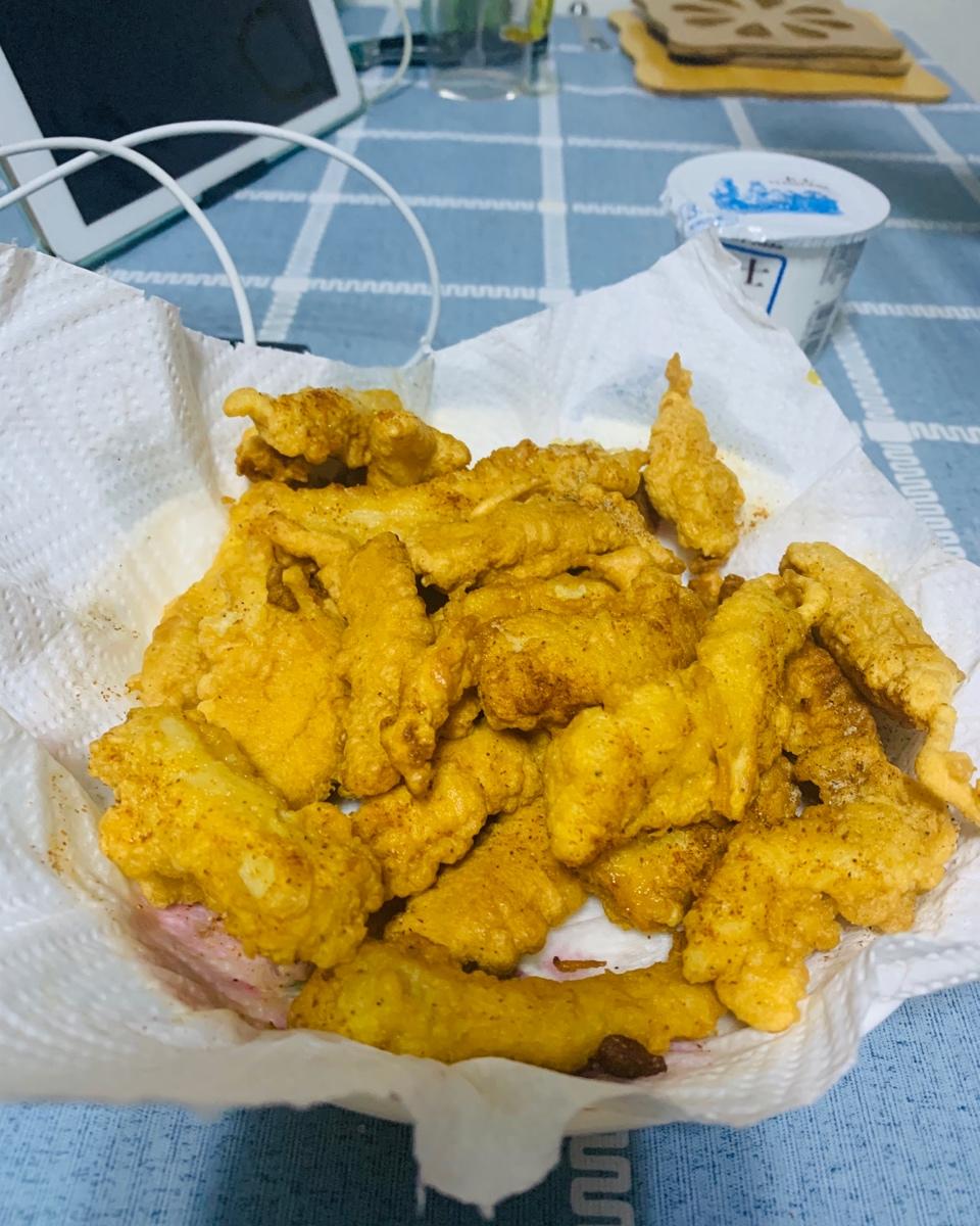 鸡胸肉神仙吃法🔥好吃到爆炸的椒盐小酥肉条