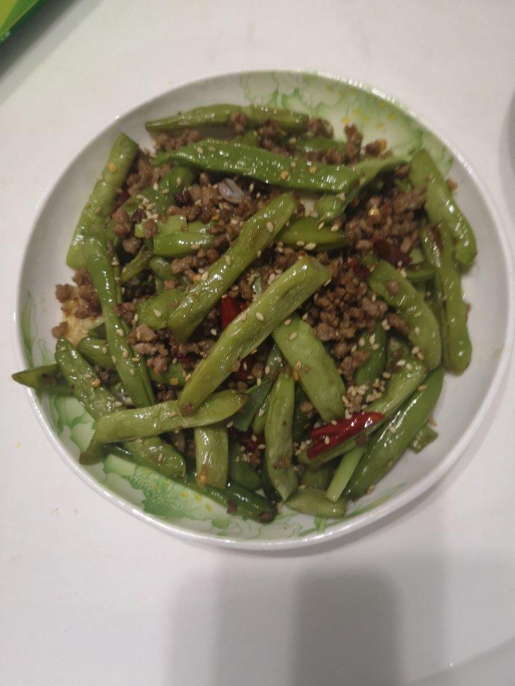 干煸豆角(原图呈现，啤酒白酒好朋友)