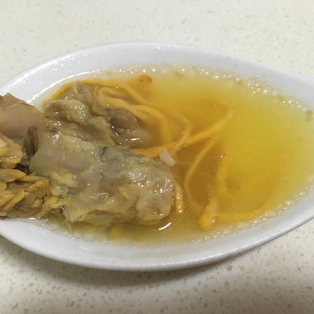 虫草花排骨汤