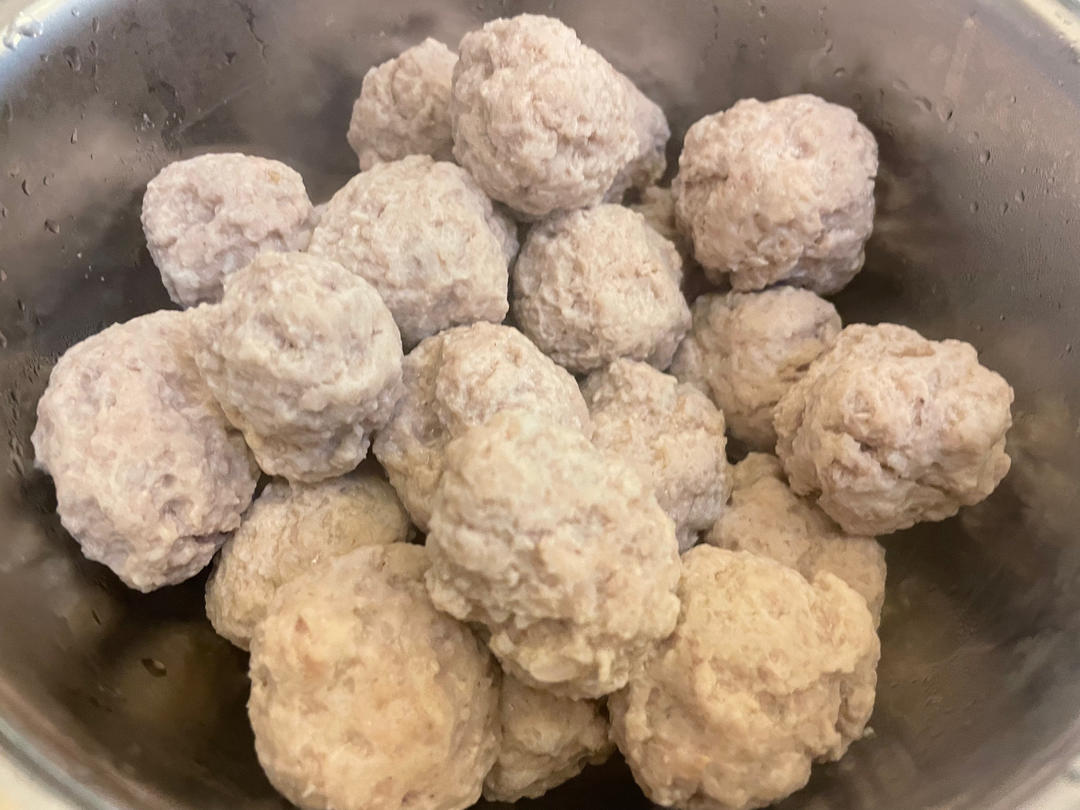 肉丸的做法