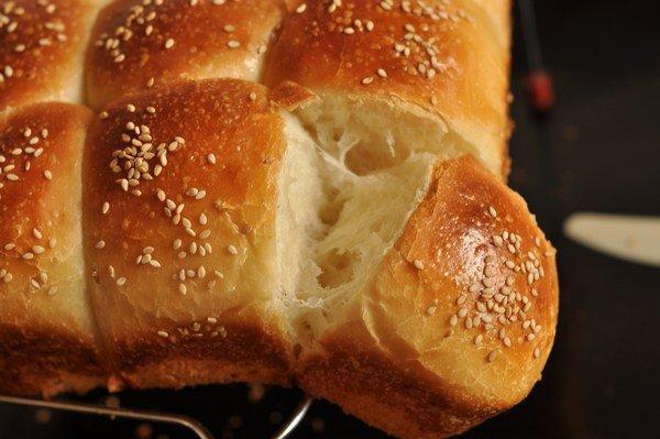 天然酵母小面包的做法