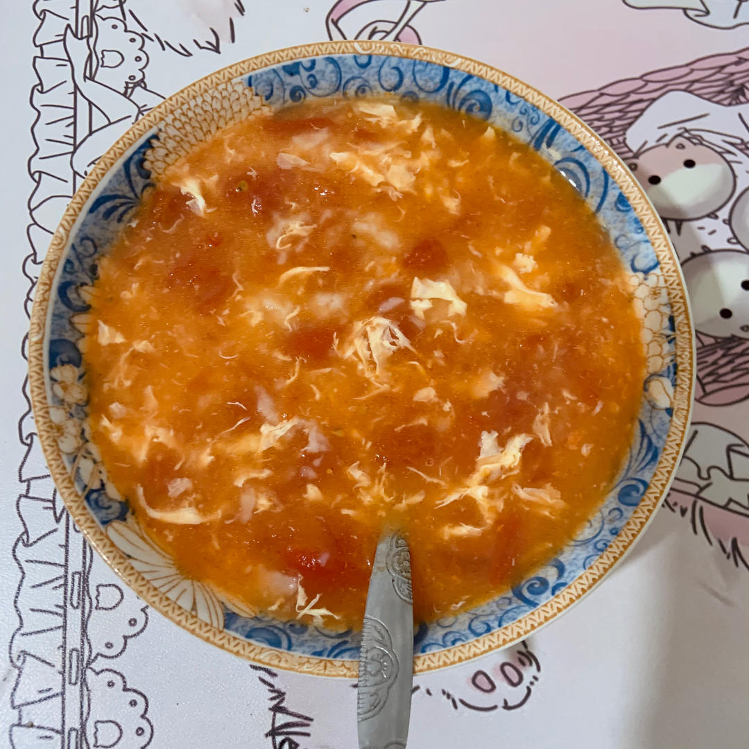 🍅疙瘩汤（附疙瘩不成坨方法）
