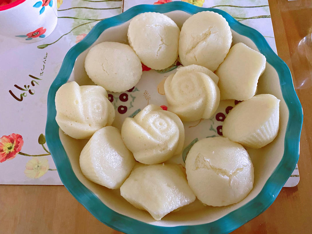 白糖发糕/碗糕菜谱，家乡的味道