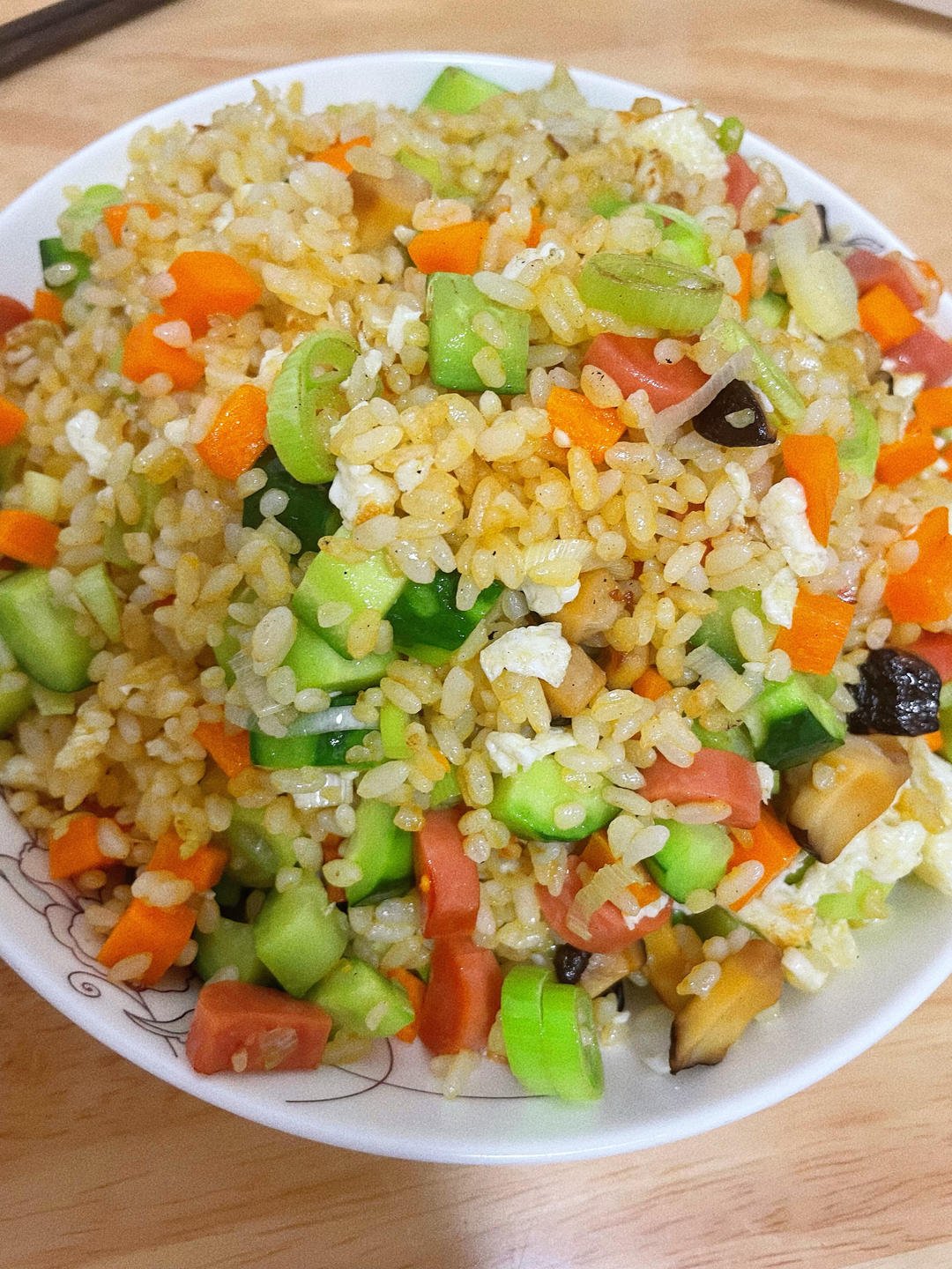 炒米饭蛋炒饭二十分钟快手家常