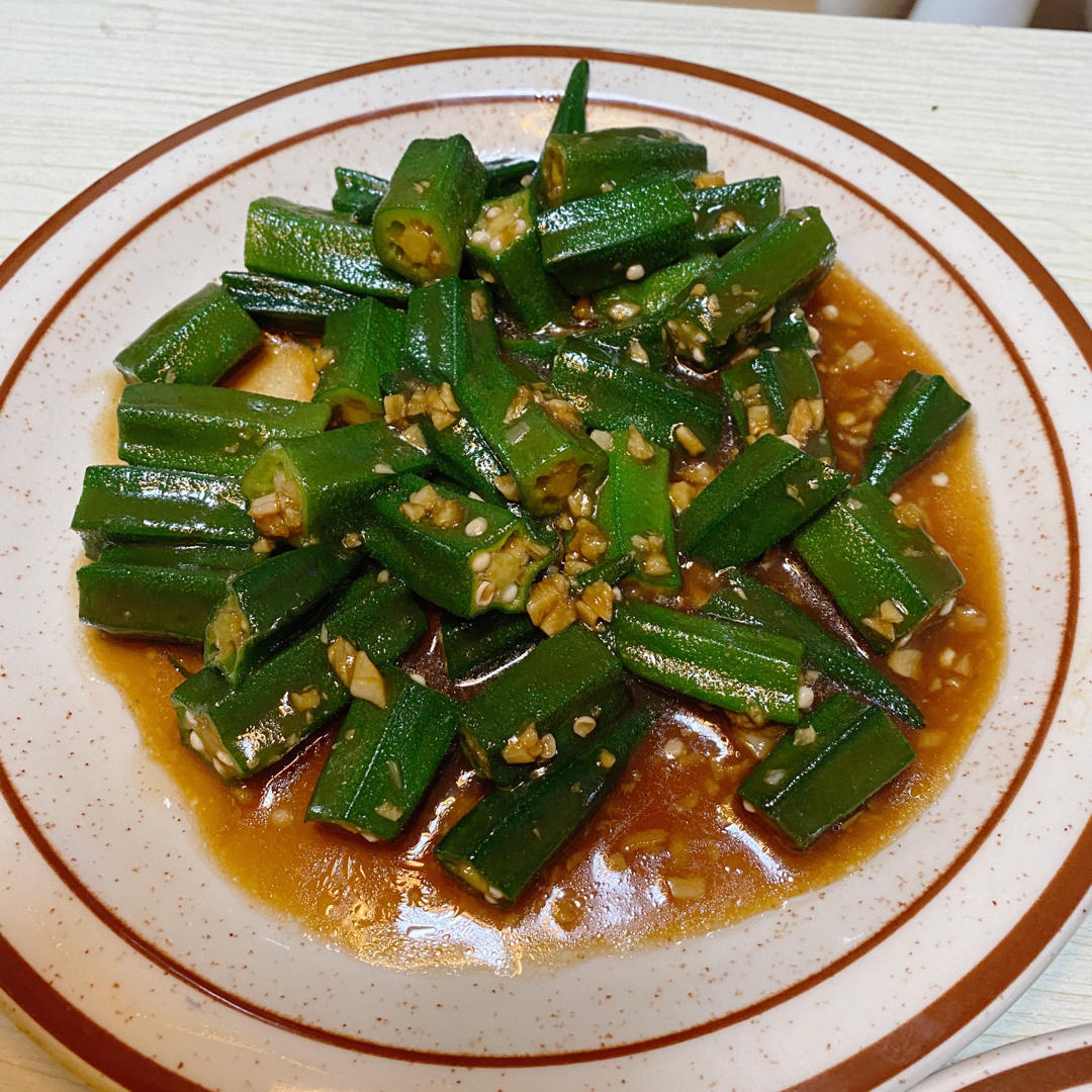 蚝油秋葵