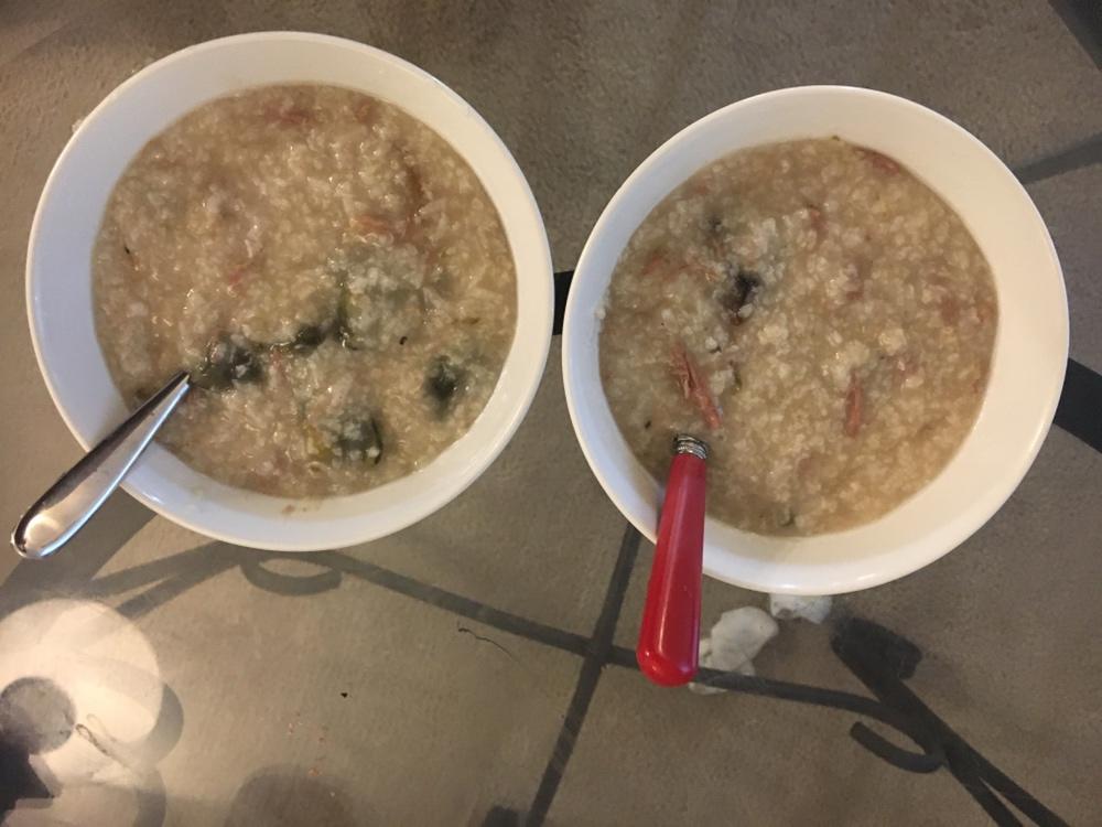 皮蛋牛肉粥