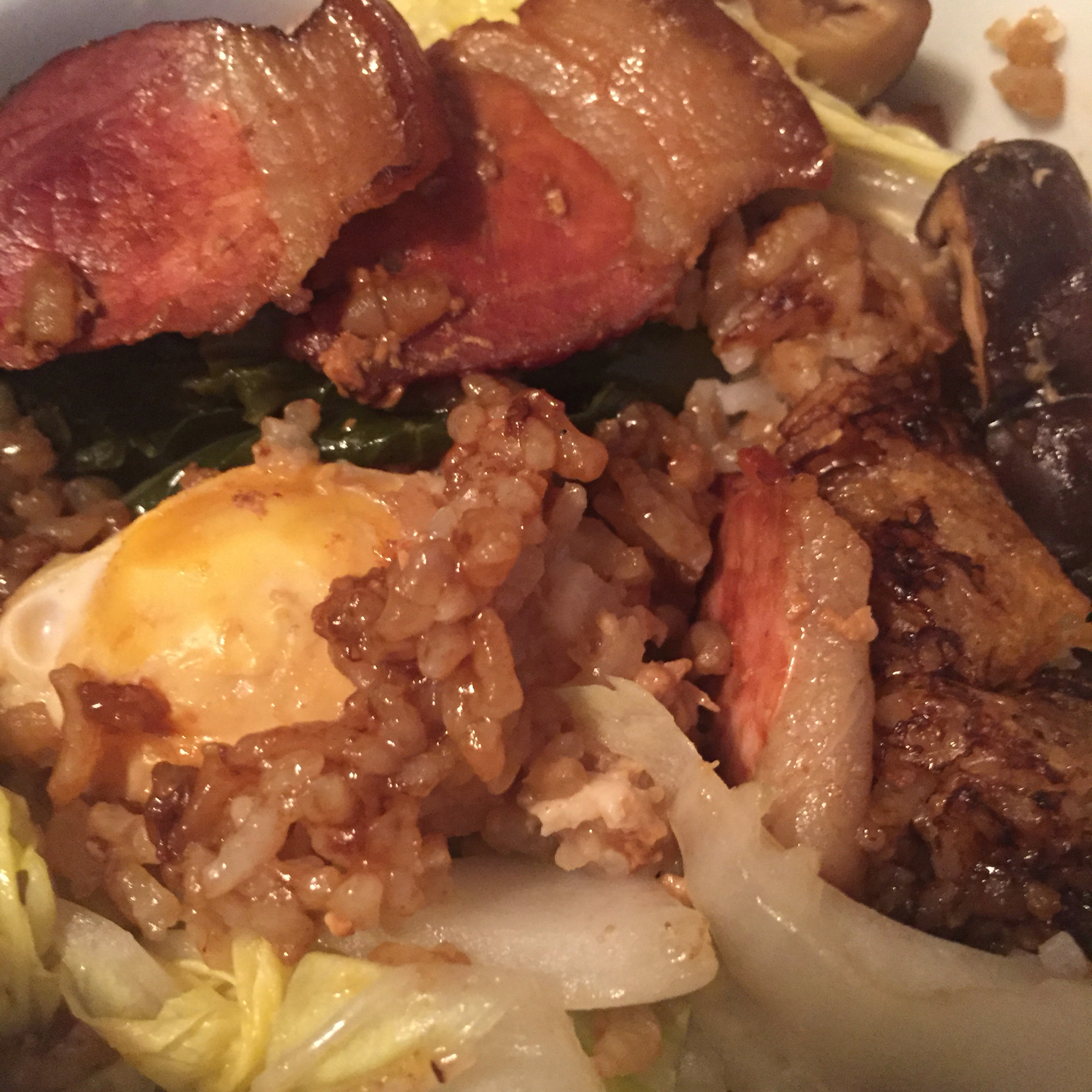 【电饭煲腊肠煲仔饭】