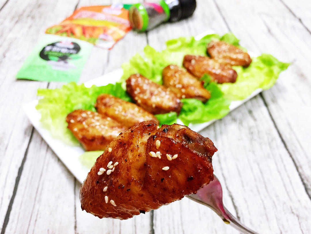 黑椒风味奥尔良烤鸡翅