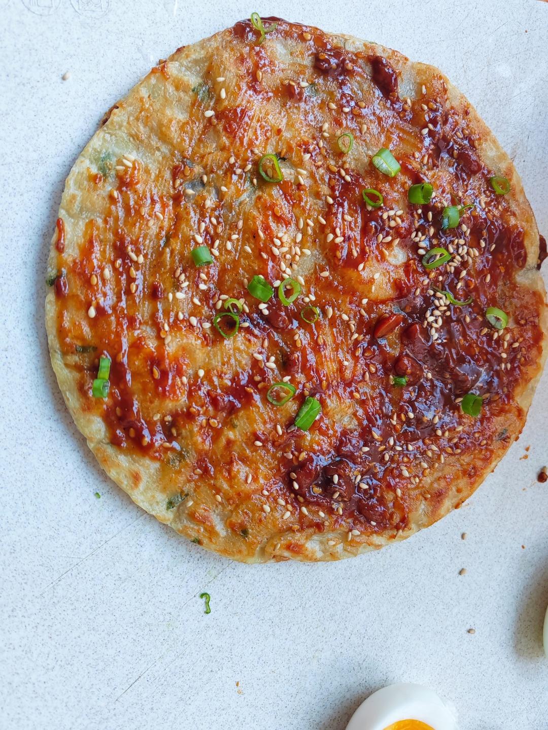 十分钟快手酱香饼（手抓饼版）