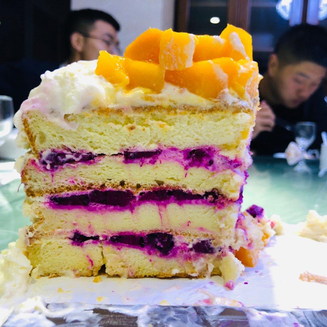 6寸原味戚风蛋糕