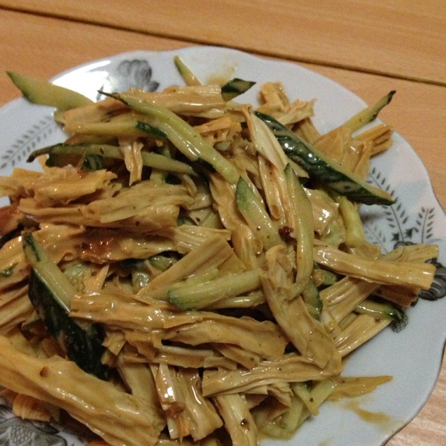 椒麻拌腐竹