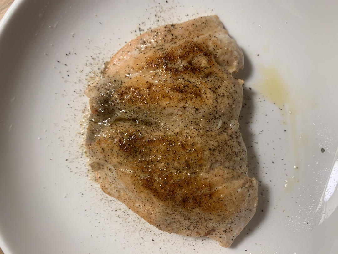 香煎三文鱼尾