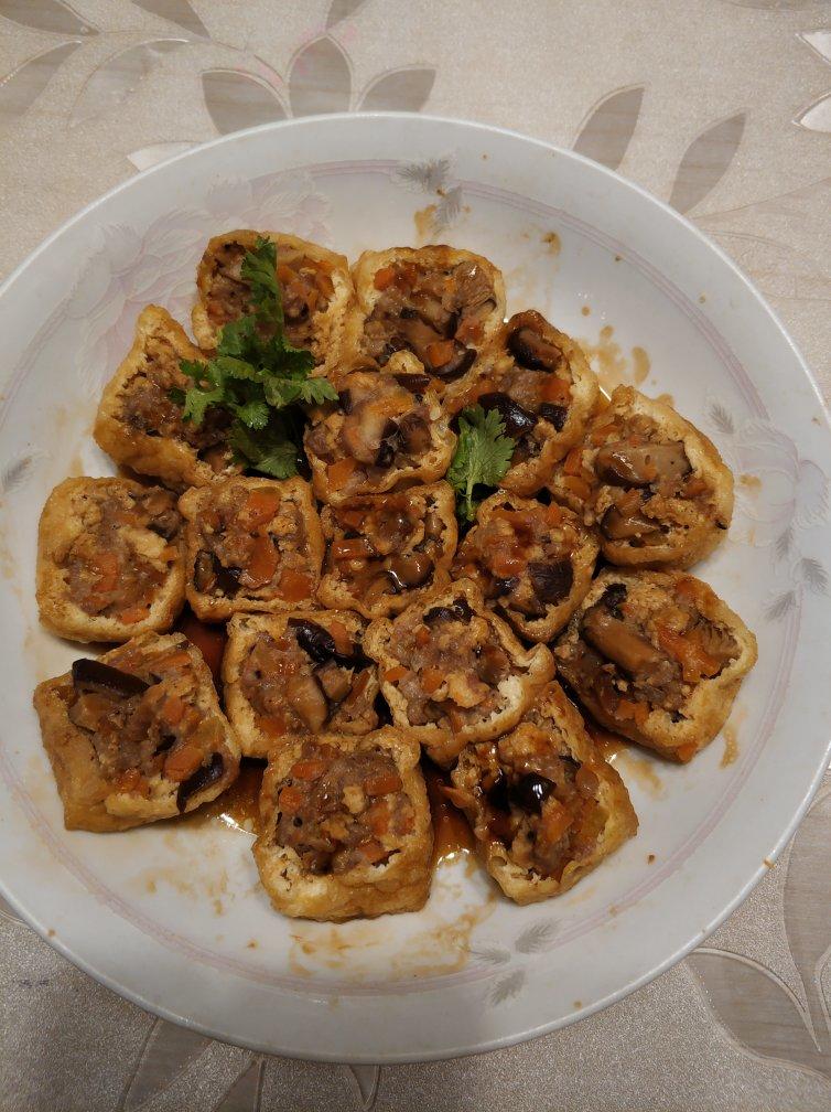 油豆泡塞肉