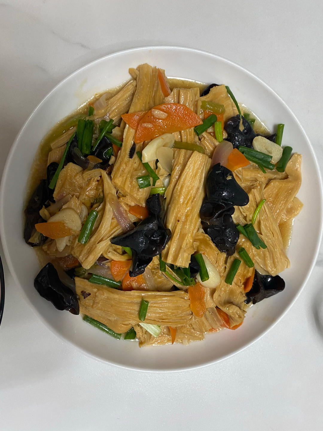 比肉还好吃的烧腐竹