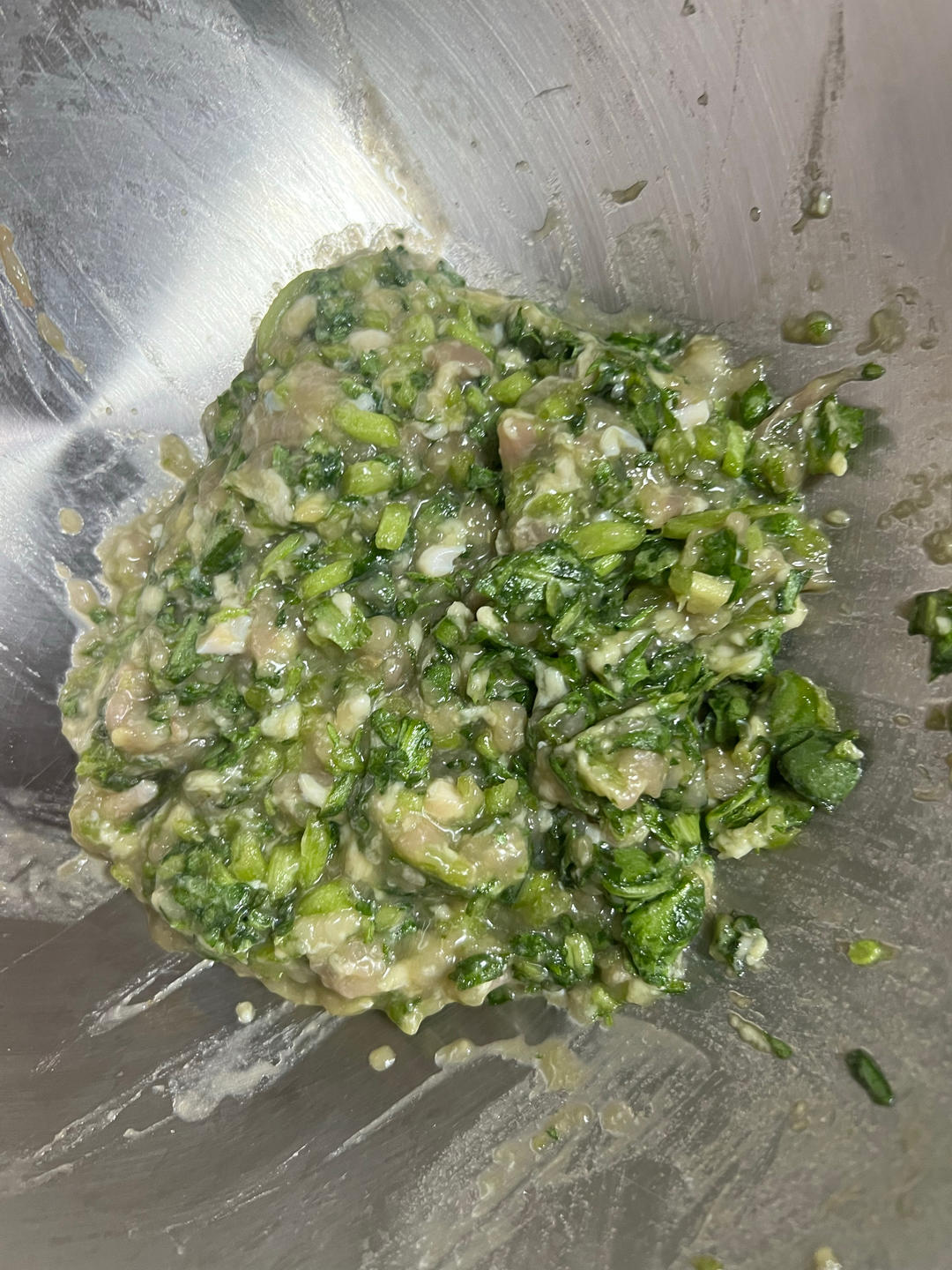 茼蒿虾仁猪肉三鲜馅（饺子、馄饨、包子）