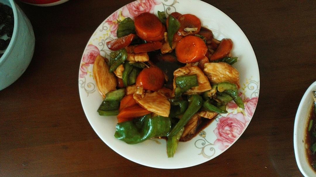 蚝油鸡柳