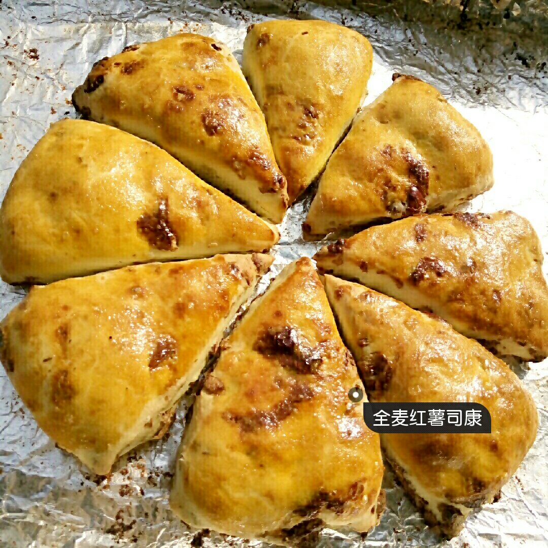 全麦司康（无糖无油低脂版）