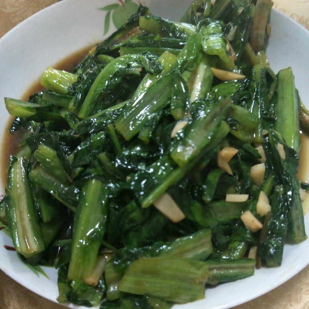 蒜蓉油麦菜（蚝油）