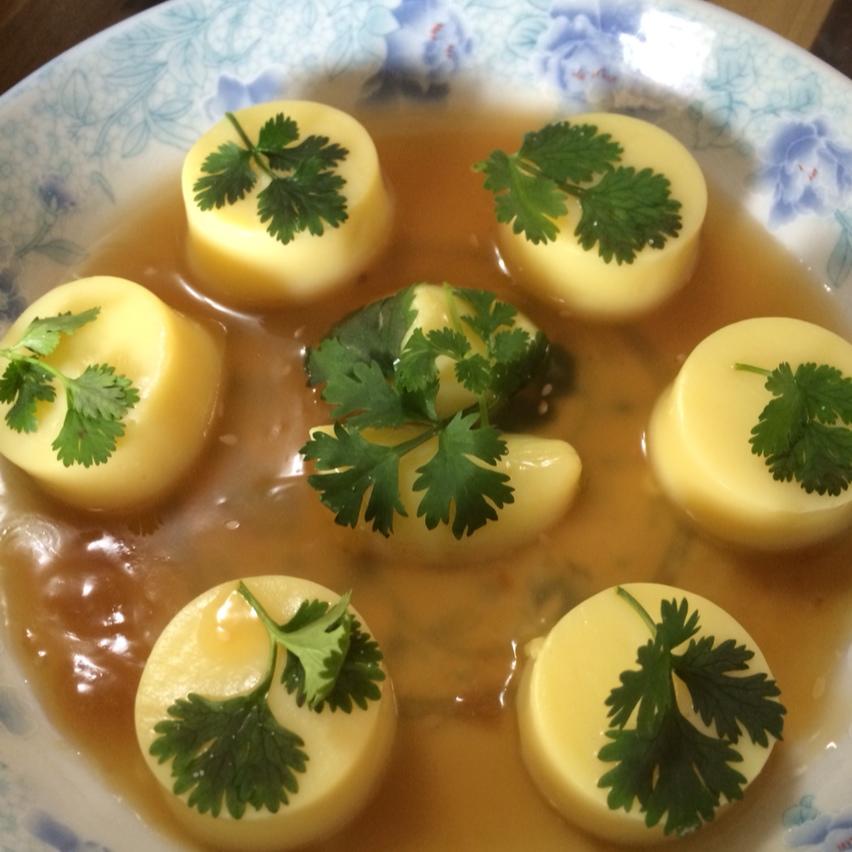 小清新蒸日本豆腐
