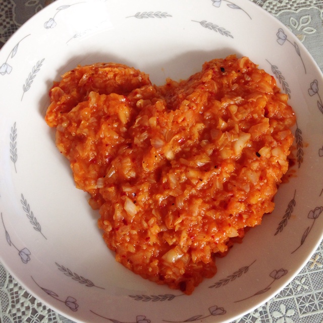 15分钟完成韩式泡菜饼／辣白菜饼