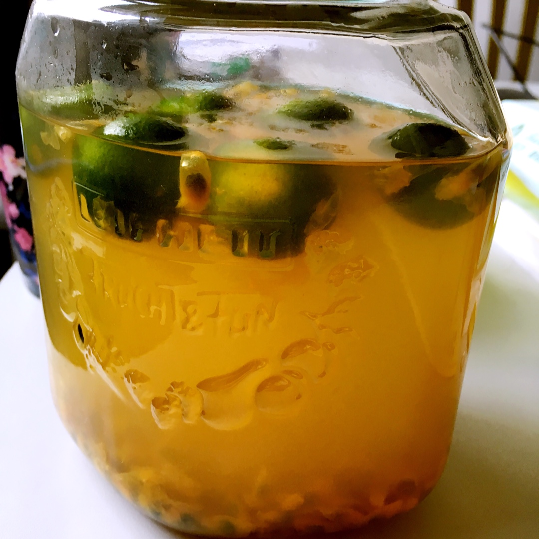 百香果青柠蜂蜜红茶