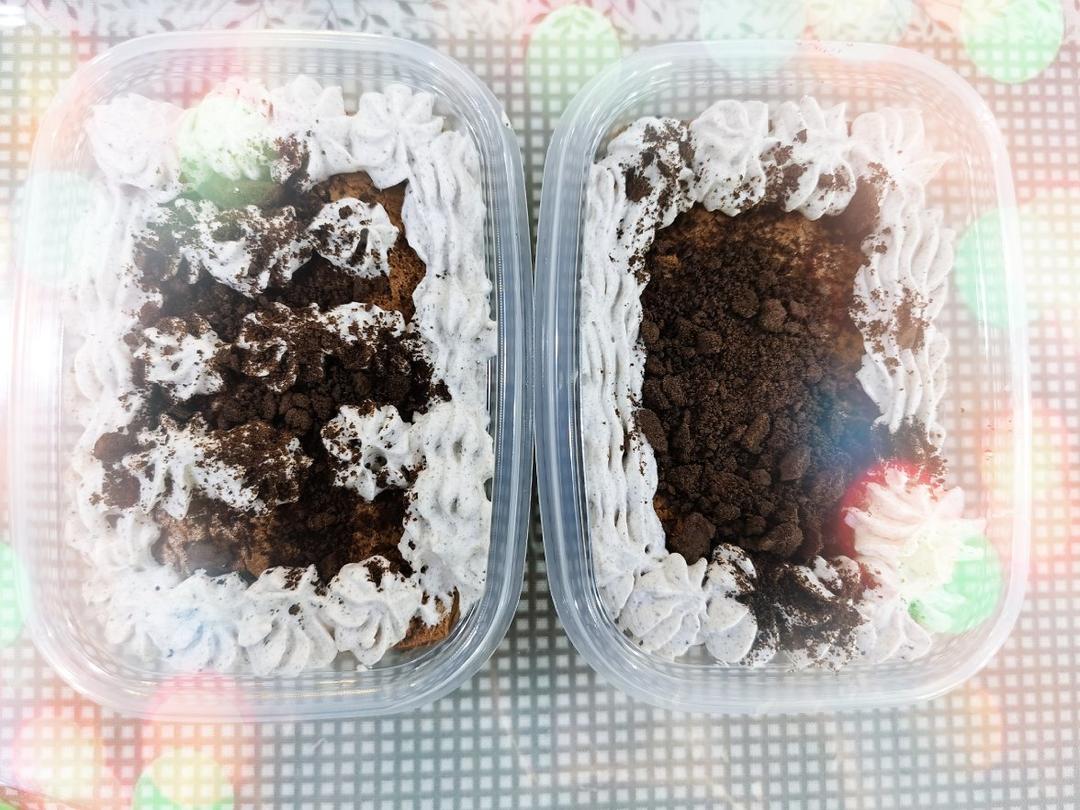 好吃到流泪的奥利奥咸奶油盒子蛋糕
