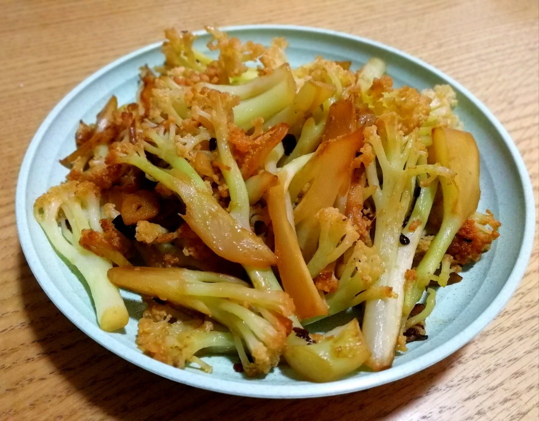 老丁的私房菜-干锅花菜
