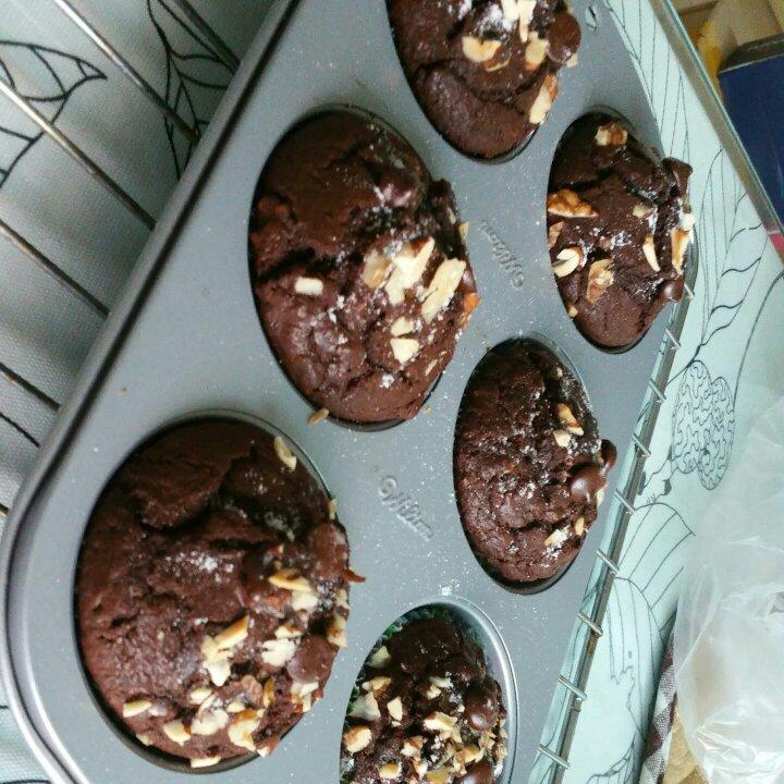 浓情巧克力摩卡马芬<Chocolate Espresso Muffins>