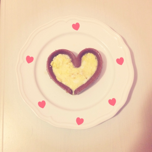 心形煎鸡蛋