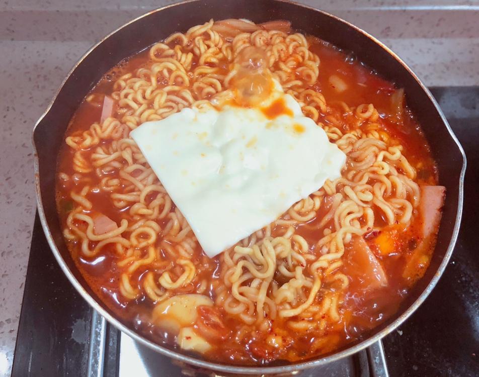 韩国部队锅拉面锅（超好吃）