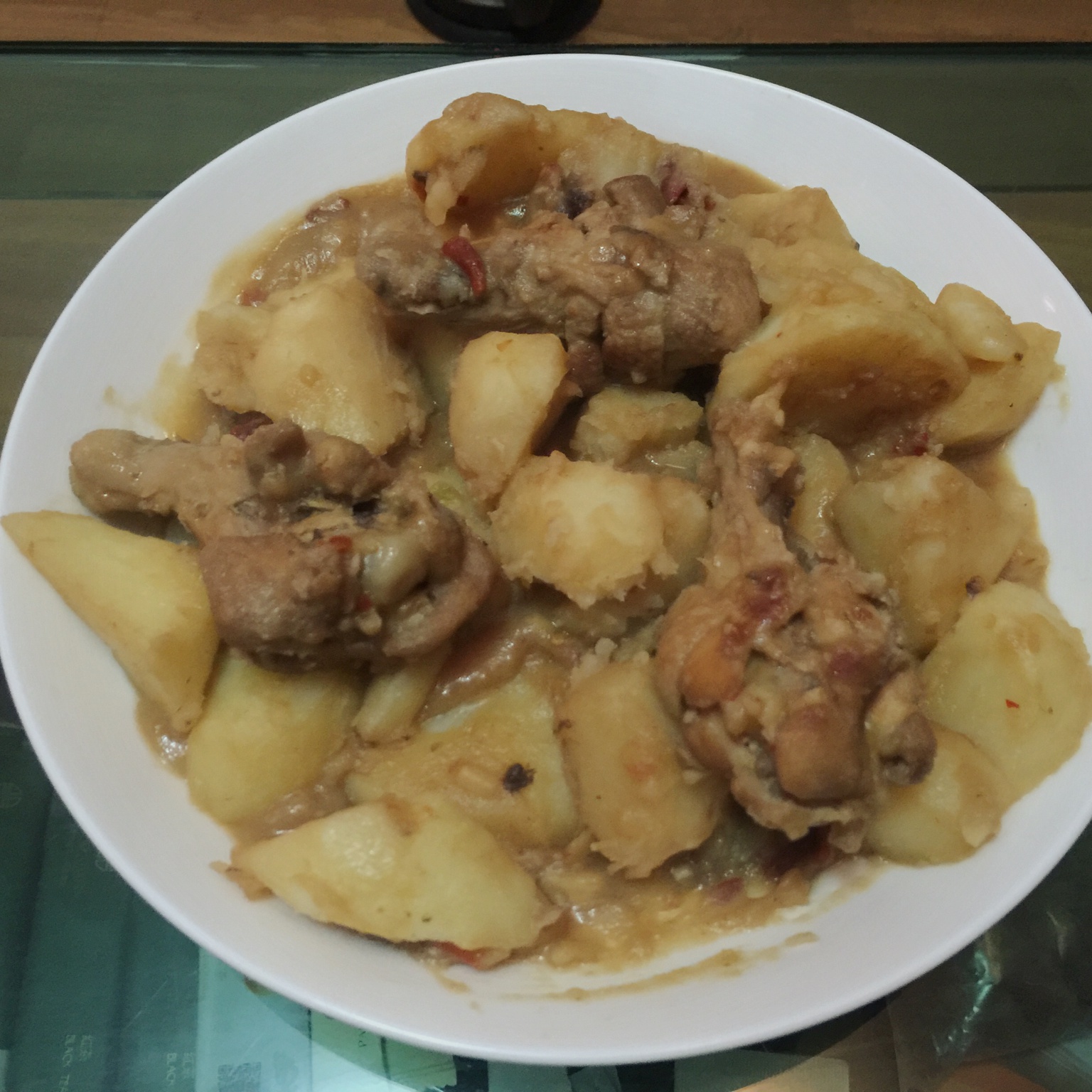 红烧土豆炖鸡腿