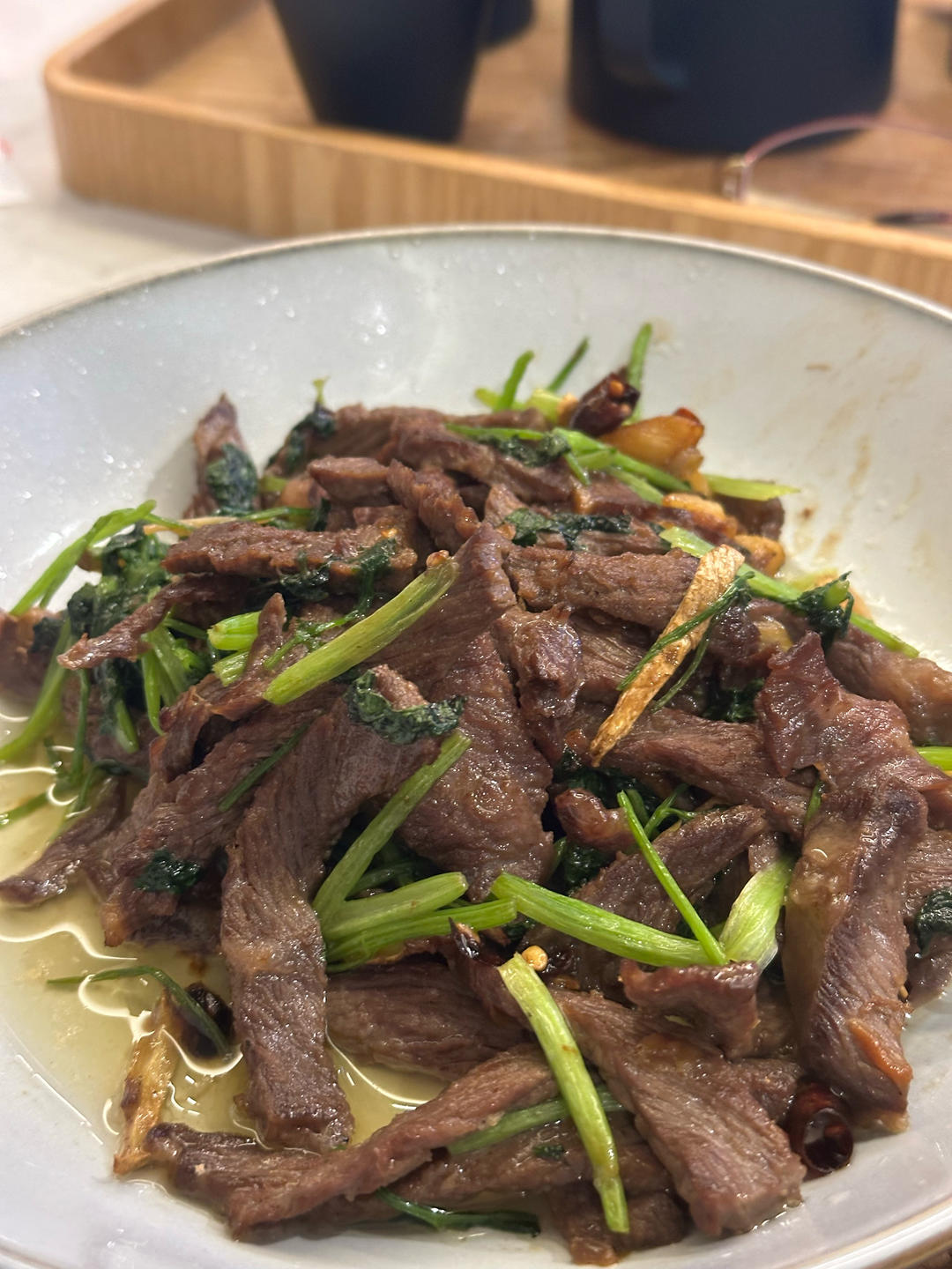 小炒黄牛肉，肉嫩味香！太好吃了简直是米饭杀手！