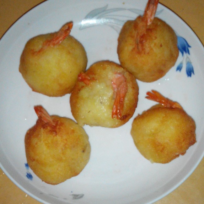 土豆虾球