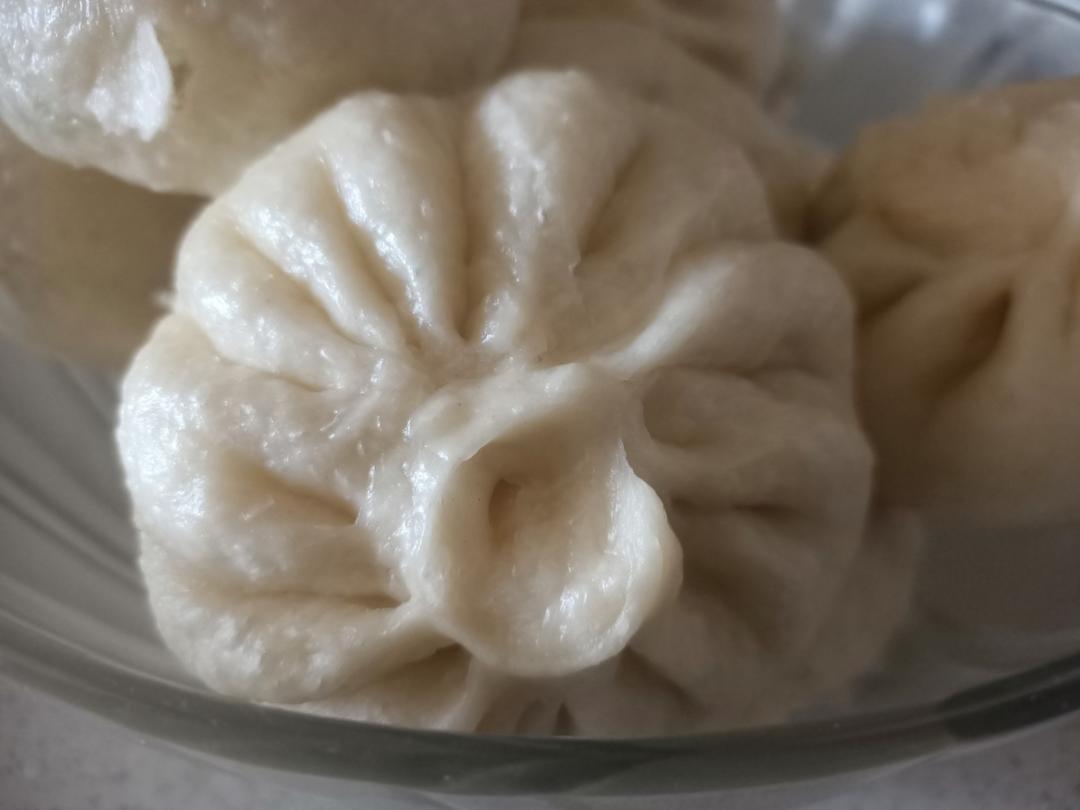 茴香鸡蛋素包（无油大馅味浓的秘密）