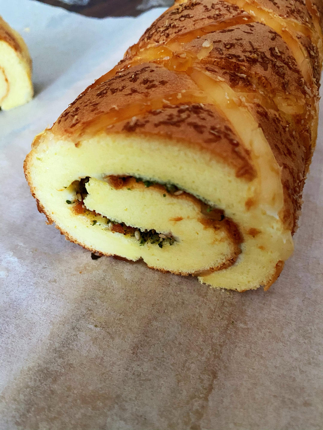 最近很火的香妃蛋糕卷，原来这么简单！