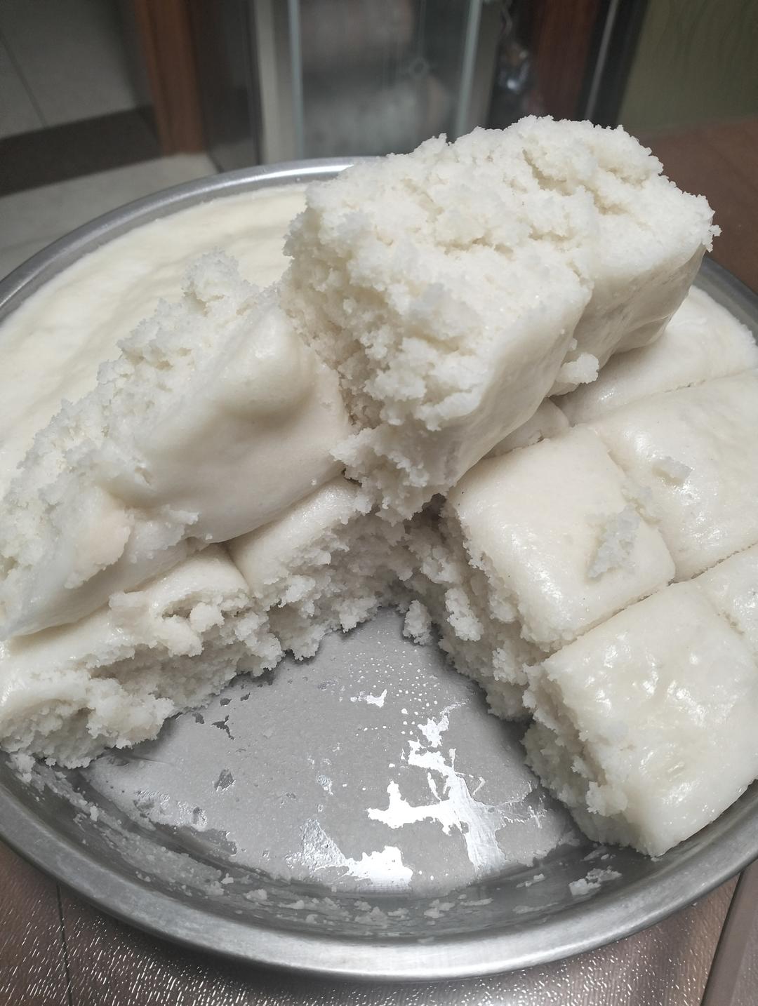 福建特色小吃，比蛋糕还好吃的米糕，不用鸡蛋，香甜绵软筋道弹牙